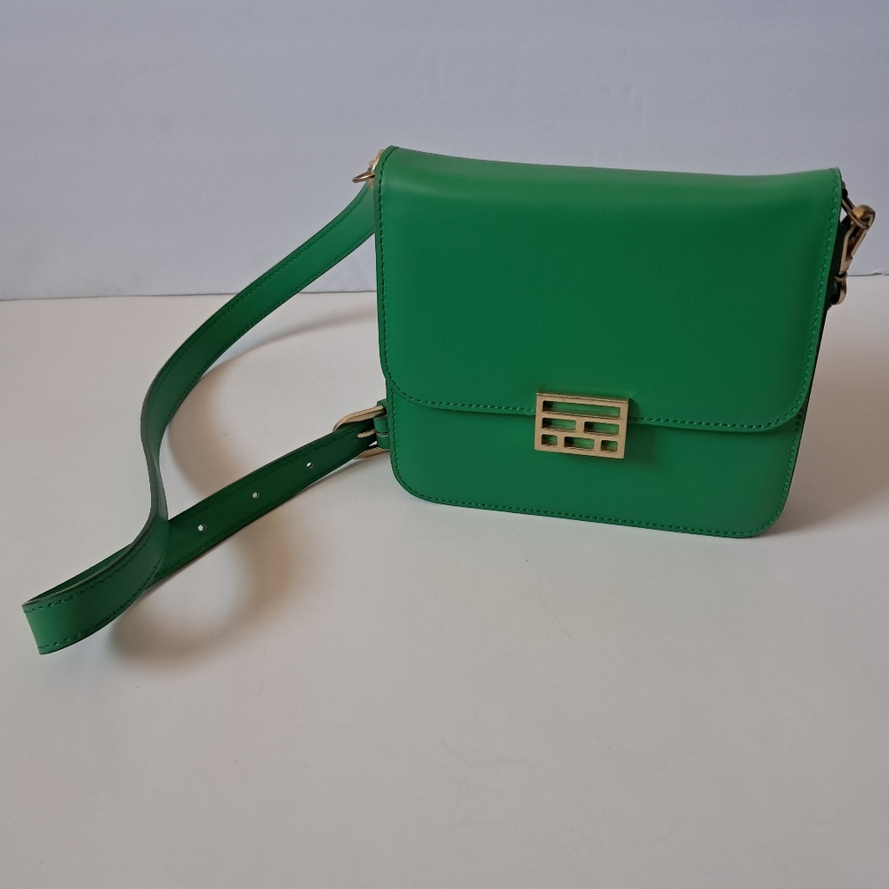 FRAME Le Signature Mini Crossbody Bag 100% Leather Trim